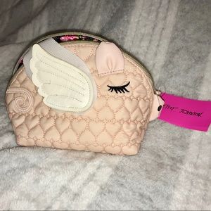 Brand NEW with tags Betsey Johnson make up case